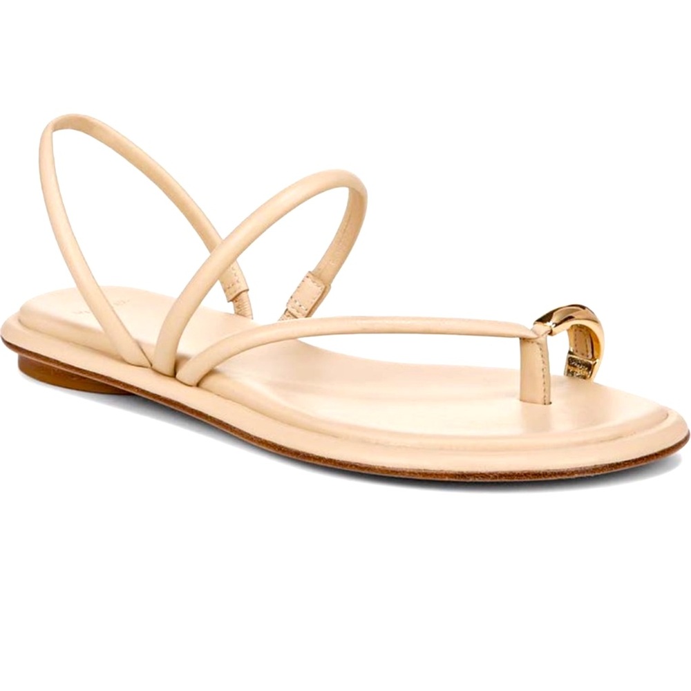 Vince Cream Strappy Sandals